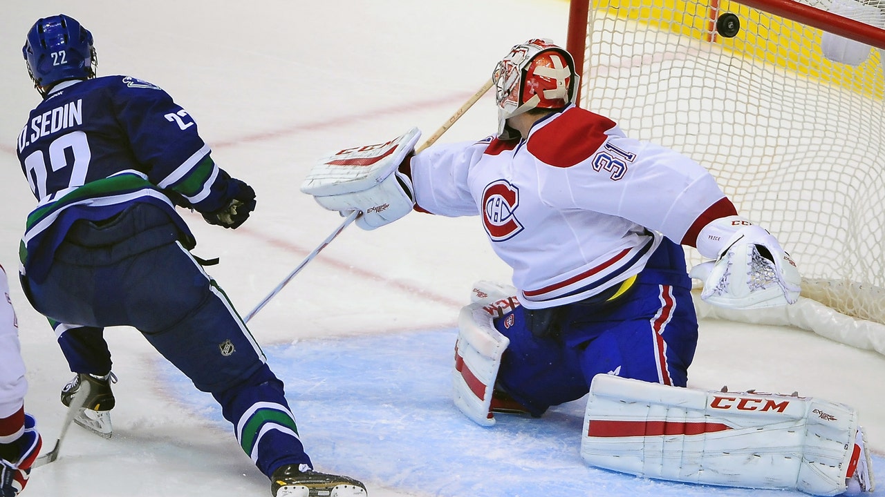 Daniel Sedin scores in OT to give Canucks win over Canadiens